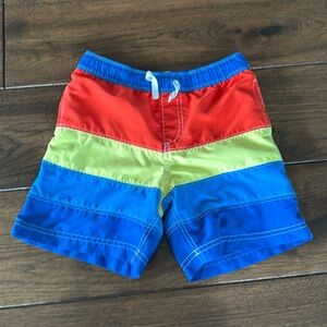 Hanna Andersson swim shorts size 6-7.